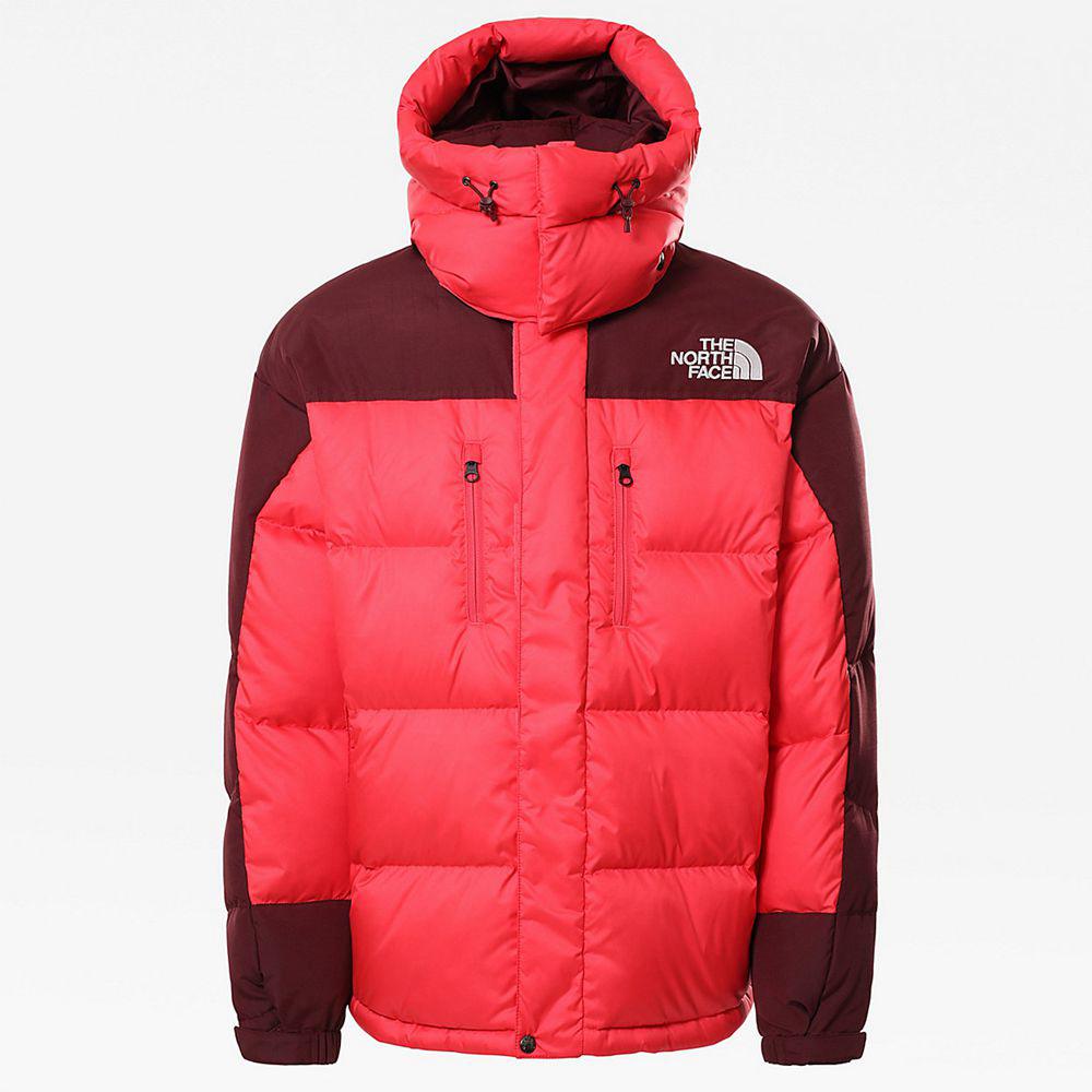 The North Face Search & Rescue Himalayan Parka Ανδρικα Puffer Μπουφαν - Ροζ / Κοκκινα (KVFN67592)